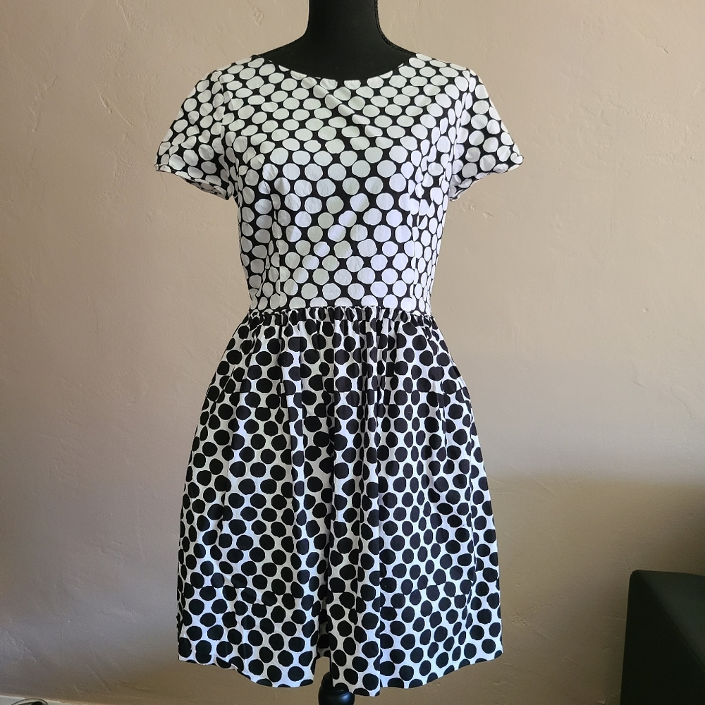 Oscar de la renta cocktail dress with pockets